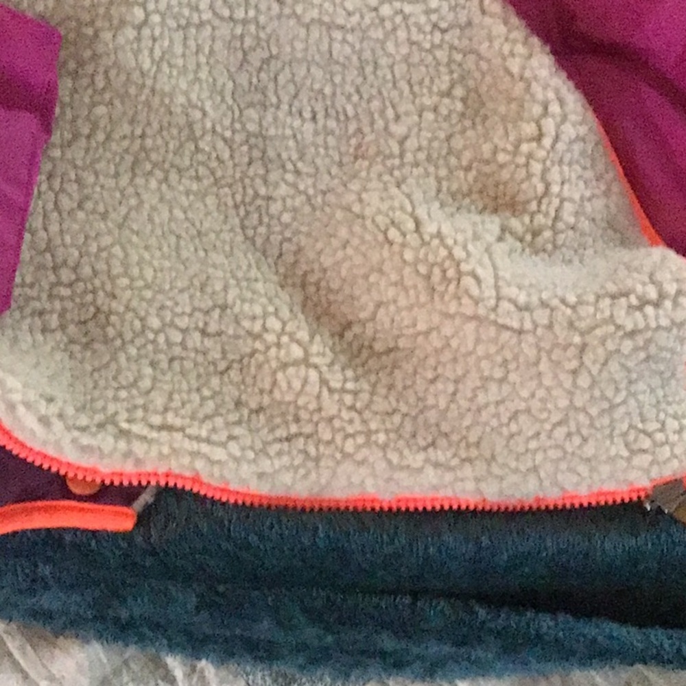 Stylish Purple and Pink Dog Jacket - Picture 3 of 7